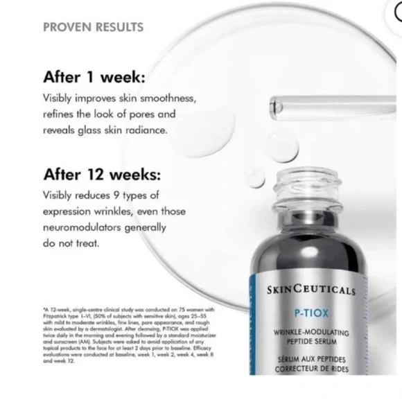 P-TIOX Needle-free peptide serum for expression lines and glass skin radiance - Picture 4 of 8